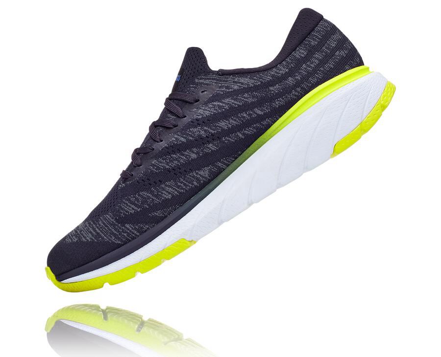 Hoka One One Running Shoes Mens Navy - Cavu 3 - 02194YMWK